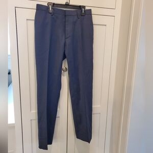Mens Banana Republic Blue Dress Pants Slim Fit ALTERED